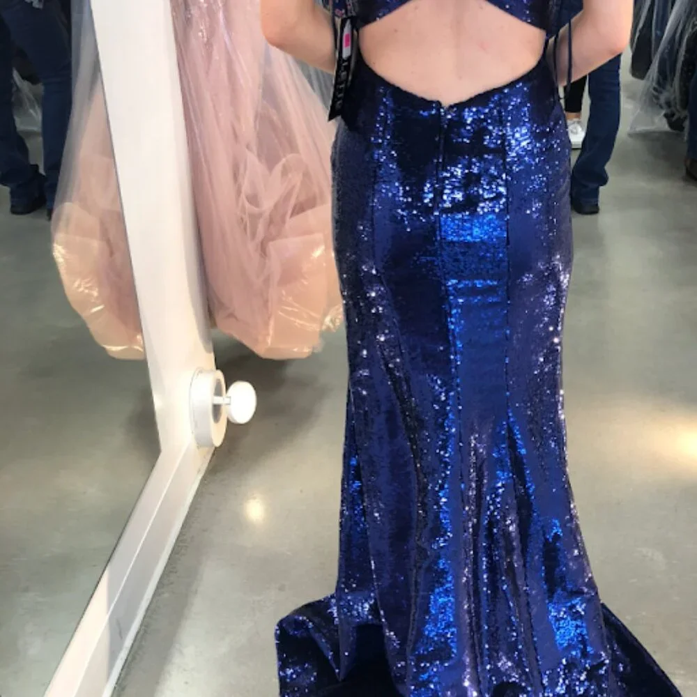 Colette for Mon Cheri CL12051 prom dress size 00 - Picture 6 of 9